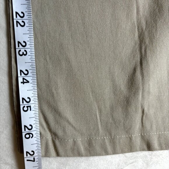 Zegna Sport‎ Men's Cotton Khaki Casual Straight Leg Relaxed Fit Pants Size 38x27 - Picture 4 of 10